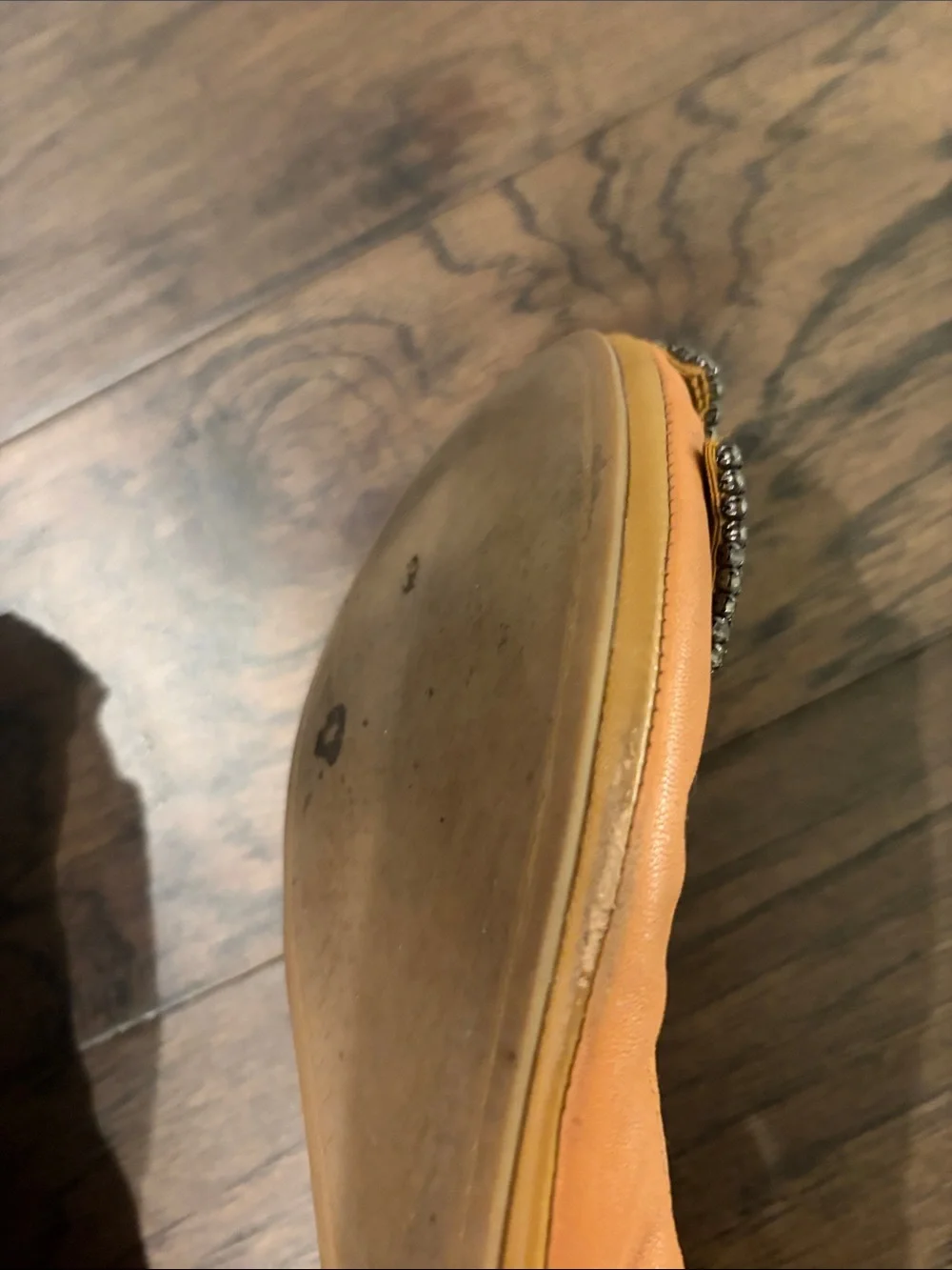 Tory Burch Eddie Camel Ballet Flats Sz 7.5